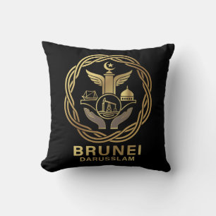 Brunei Darusslam Southeast Asia Throw Pillow