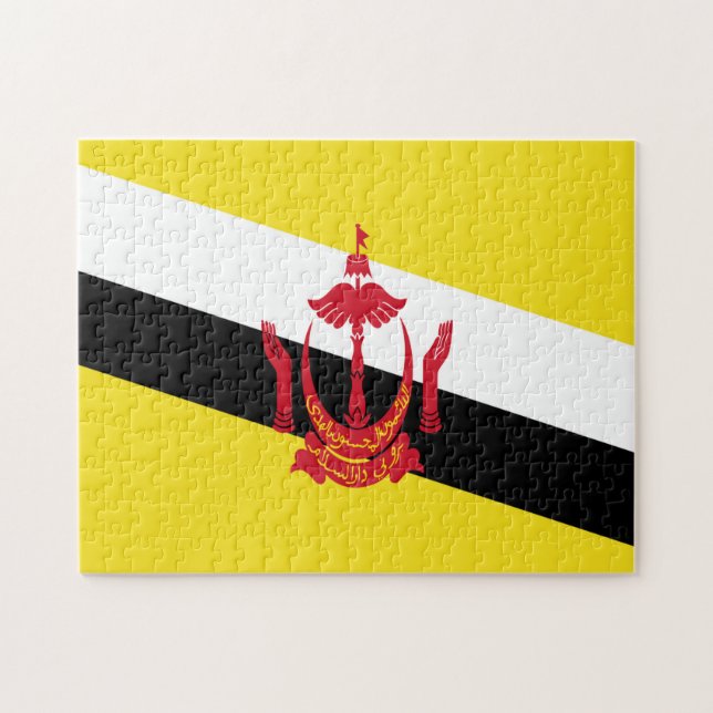 Brunei Drapeau Jigsaw Puzzle (Horizontal)