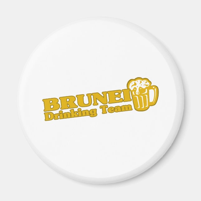 Brunei Drinking Team Magnet (Front)