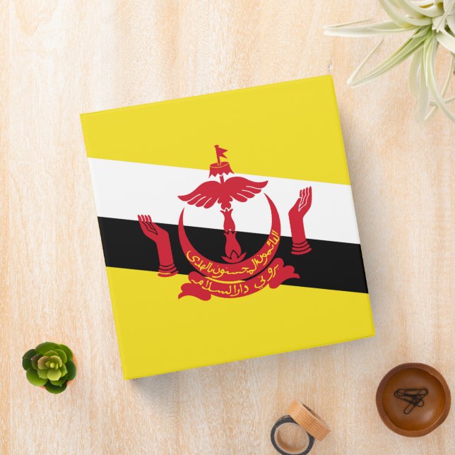 Brunei flag binder (In Situ)