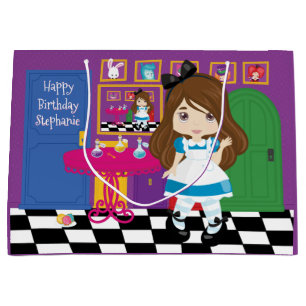 Brunette Alice - Drink Me Large Gift Bag