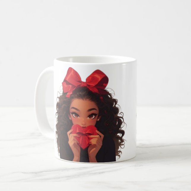 Brunette Bestie Mug (Devant gauche)