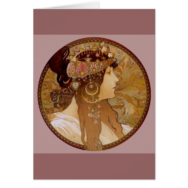 Brunette byzantine, 1897 (Devant)