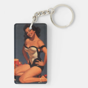 Brunette pin-up