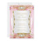 Brunette Princess Baby Shower Pink Silk dark