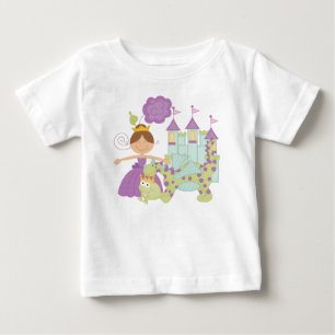 Brunette Princess Baby T-Shirt