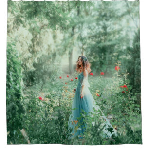 Brunette Princess: Fairy Forest Watercolor