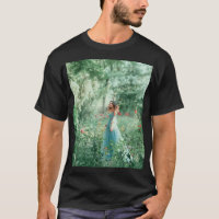 Brunette Princess: Fairy Forest Watercolor