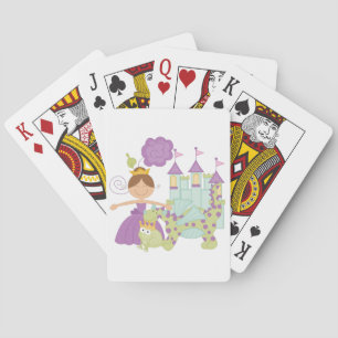Brunette Princess Playing Cards