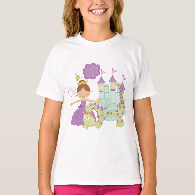 Brunette Princess T-Shirt (Front)