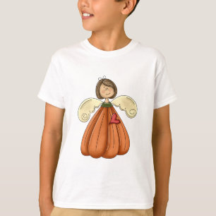 brunette pumpkin angel T-Shirt