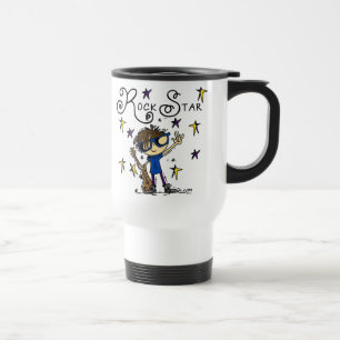 Brunette Rock Star Travel Mug