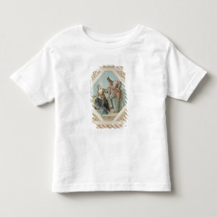 Brunhilde and Hagen, illustration for 'The Niebelu Toddler T-shirt