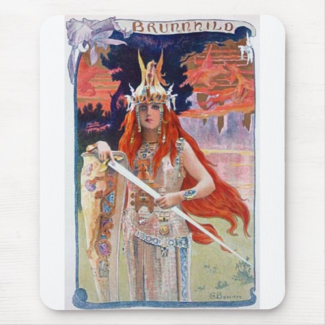 Brunhilde Mouse Pad (Front)