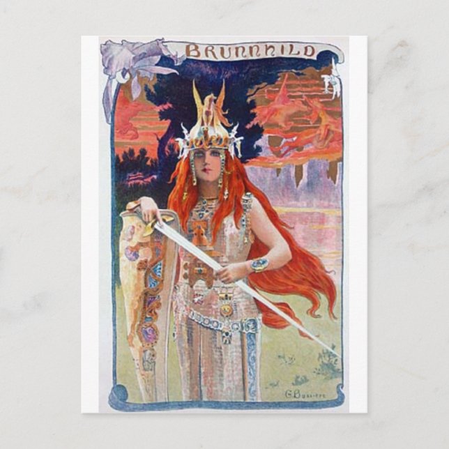 Brunhilde Postcard (Front)