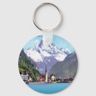Brunnen, Lake Lucerne Keychain