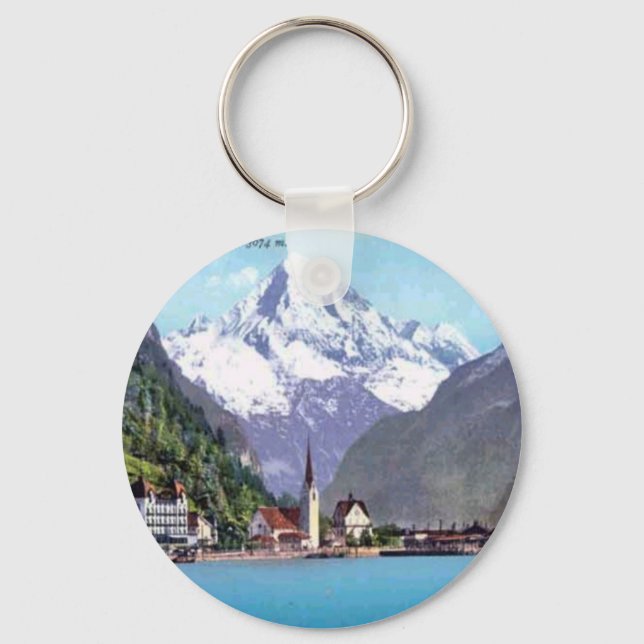 Brunnen, Lake Lucerne Keychain (Front)