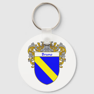 Bruno Coat of Arms (Mantled) Keychain