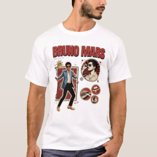 Bruno Mars Romantic Tour 2026 T-Shirt