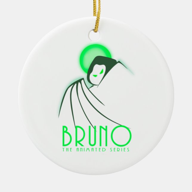 Bruno the animated Series  Ceramic Ornament (Front)