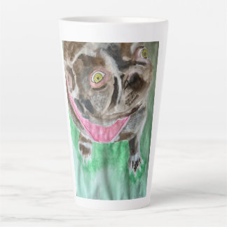 Bruno the bulldog latte mug