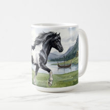 Brunskjottur Black pinto Icelandic
