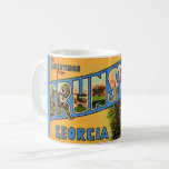 Brunswick Georgia Retro Mug<br><div class="desc">A fun vintage postcard greeting from Brunswick,  Georgia repurposed on a mug.</div>