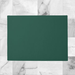 Brunswick Green Solid Colour Doormat