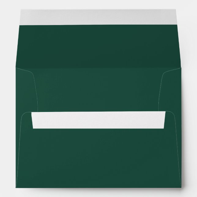 Brunswick green (solid colour)  envelope (Back (Bottom))