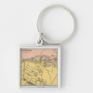 Brunswick, Topsham 2 Keychain