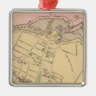 Brunswick, Topsham Metal Ornament