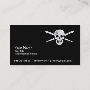 Brush and Bones Freelance Designer or Artist Cards