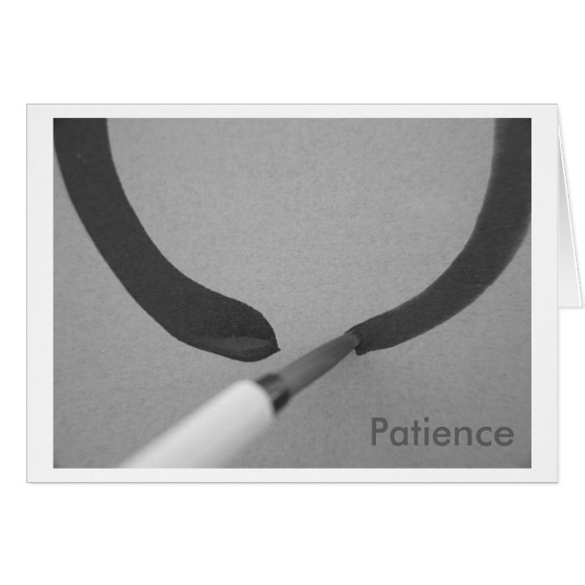 Brush calligraphie Zen Enso (Devant horizontal)