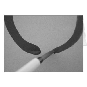 Brush calligraphie Zen Enso