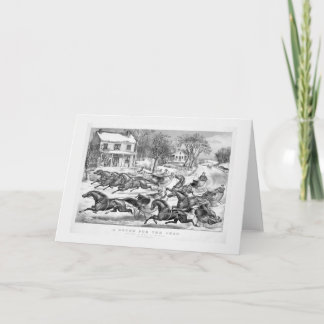 ,'Brush for the lead' Holiday Card