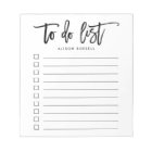 Brush Lettered Personalized To Do List
