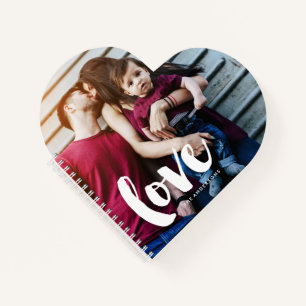 Brush Lettering "Love" Notebook
