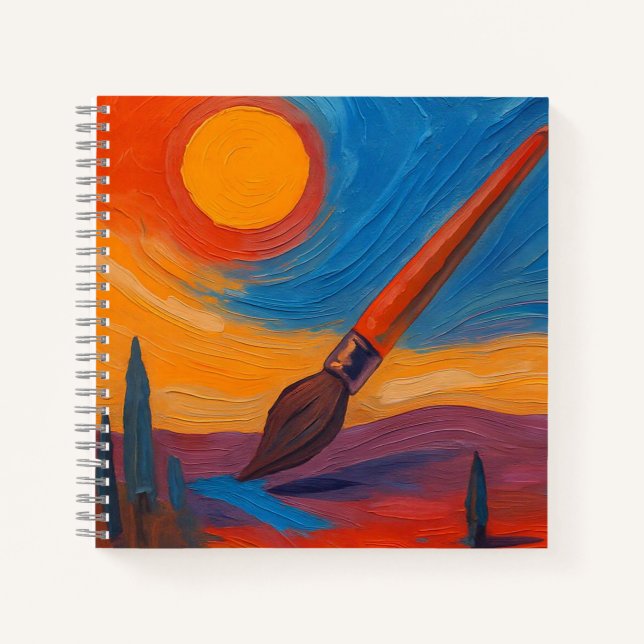 Brush of Dreams Notebook (Front)