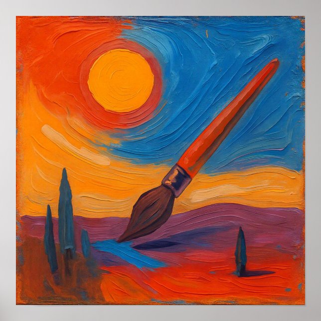 Brush of Dreams Poster (Front)