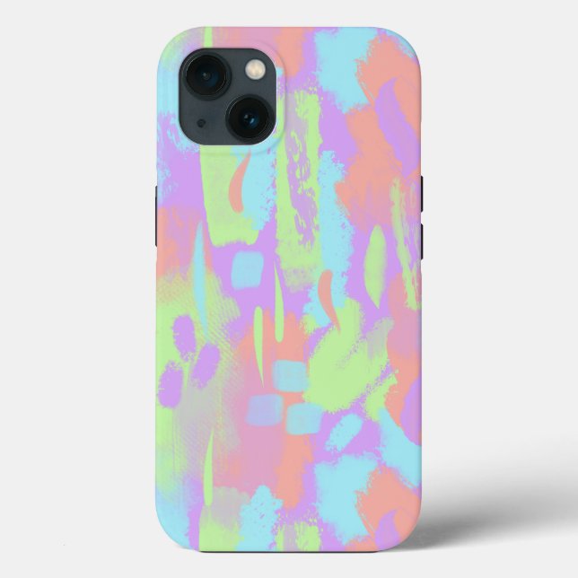 Brush Pattern Case-Mate iPhone Case (Back)