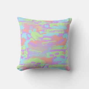 Brush Pattern Throw Pillow