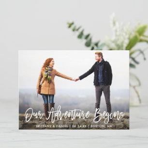 Brush Script Adventure Enregistrer le Carte photo 