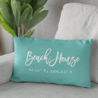 Brush Script Beach House Your Coordinates