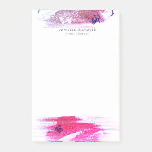 Brush Stroke Personalized Notes