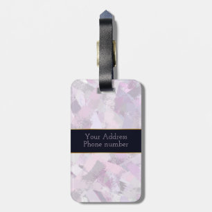 Brush Strokes abstract texture Luggage Tag