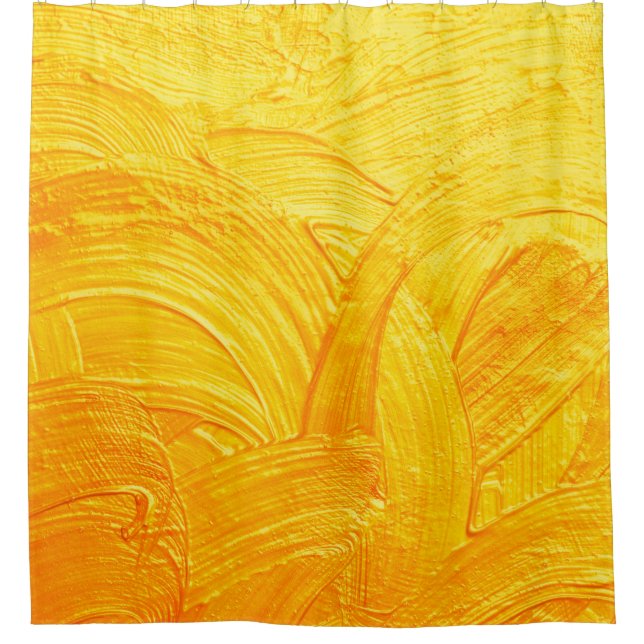 Brush strokes and curves gold abstract background (Front)