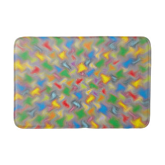 Brush Strokes Bath Mat