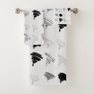 Brush Test Pattern Towel Set