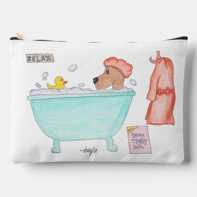 Brush your Pet's Teeth Accessory Pouch (Front)