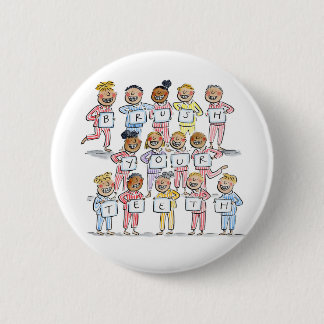 Brush your Teeth 2 Inch Round Button